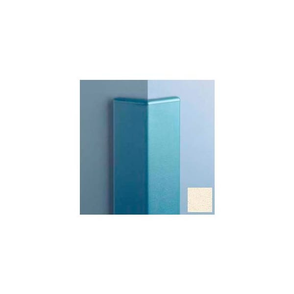 Pawling Surface Mounted Corner Guard 135Deg, 3'' Wings, 12'H W/Caps, Porcelain CG-135R-12-555 - main